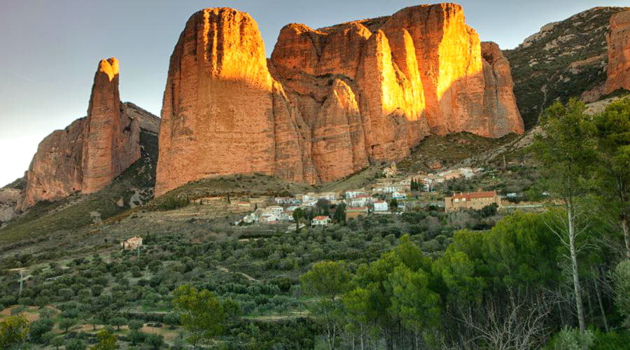 Our car rental services offer a diverse selection of vehicles at in Las Peñas de Riglos.